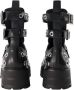 Alexander mcqueen Leather boots Black Dames - Thumbnail 3