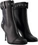 Alexander mcqueen Leather boots Black Dames - Thumbnail 2