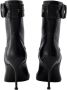 Alexander mcqueen Leather boots Black Dames - Thumbnail 3