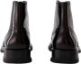 Alexander mcqueen Leather boots Black Dames - Thumbnail 3