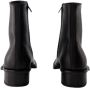 Alexander mcqueen Leather boots Black Dames - Thumbnail 3