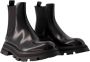 Alexander mcqueen Leather boots Black Dames - Thumbnail 2