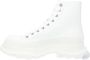 Alexander mcqueen Leather boots White Heren - Thumbnail 2