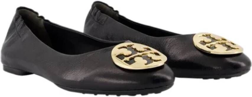 alexander mcqueen Leather flats Black Dames