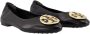 Alexander mcqueen Leather flats Black Dames - Thumbnail 2