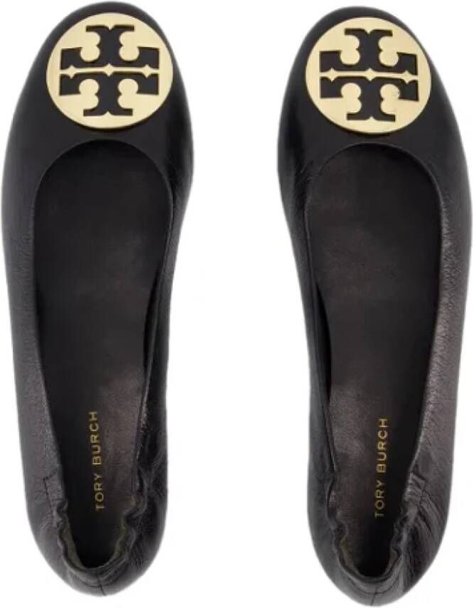 alexander mcqueen Leather flats Black Dames