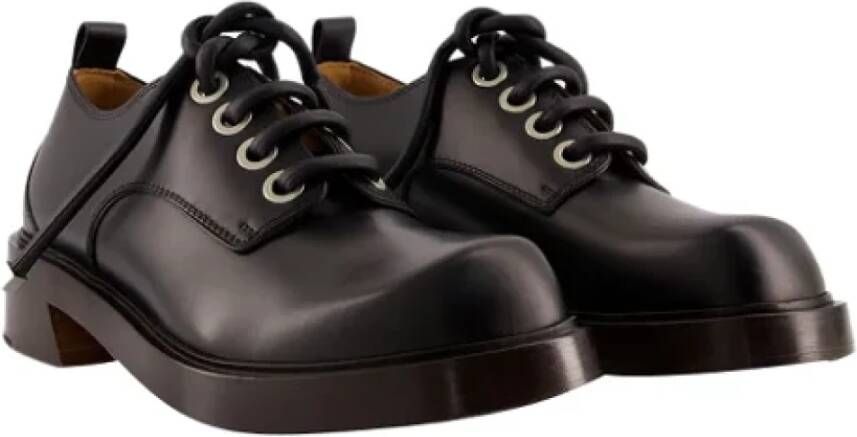 alexander mcqueen Leather flats Black Dames