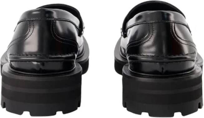 alexander mcqueen Leather flats Black Dames