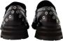 Alexander mcqueen Leather flats Black Dames - Thumbnail 3