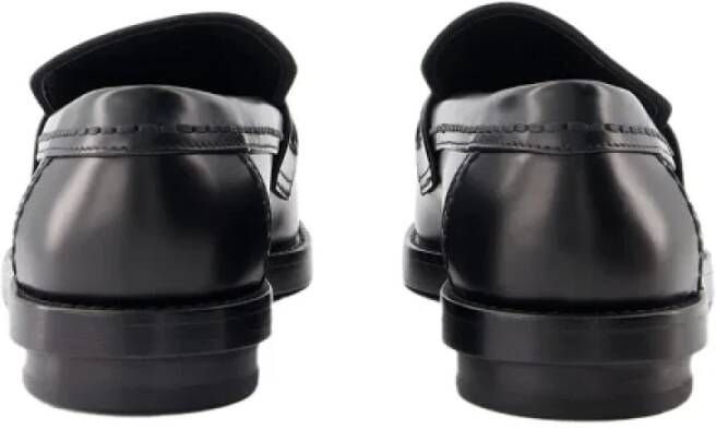 alexander mcqueen Leather flats Black Dames