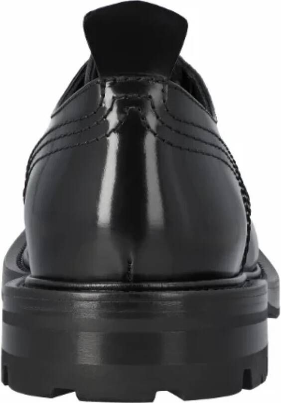 alexander mcqueen Leather flats Black Heren