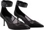 Alexander mcqueen Leather heels Black Dames - Thumbnail 2