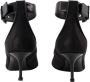 Alexander mcqueen Leather heels Black Dames - Thumbnail 3