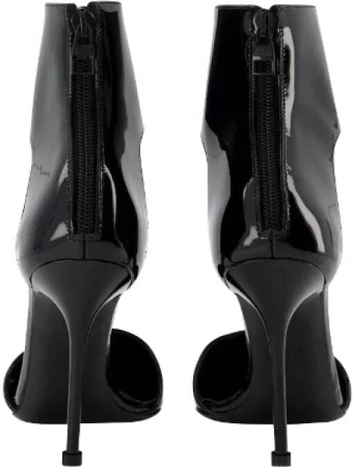 alexander mcqueen Leather sandals Black Dames