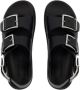 Alexander mcqueen Leather sandals Black Dames - Thumbnail 4