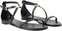 Alexander mcqueen Leather sandals Black Dames - Thumbnail 2