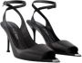 Alexander mcqueen Leather sandals Black Dames - Thumbnail 2