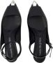 Alexander mcqueen Leather sandals Black Dames - Thumbnail 4