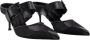 Alexander mcqueen Leather sandals Black Dames - Thumbnail 2