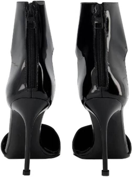 alexander mcqueen Leather sandals Black Dames