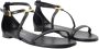 Alexander mcqueen Leather sandals Black Dames - Thumbnail 2