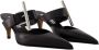 Alexander mcqueen Leather sandals Black Dames - Thumbnail 2