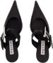 Alexander mcqueen Leather sandals Black Dames - Thumbnail 4