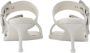 Alexander mcqueen Leather sandals White Dames - Thumbnail 3