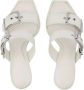 Alexander mcqueen Leather sandals White Dames - Thumbnail 4