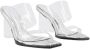 Alexander mcqueen Leather sandals White Dames - Thumbnail 2