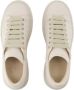 Alexander mcqueen Leather sneakers Beige Dames - Thumbnail 4