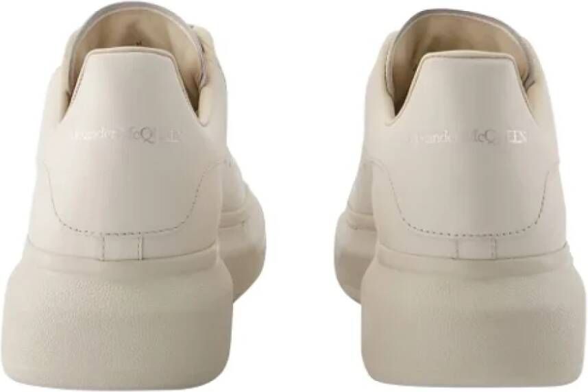 alexander mcqueen Leather sneakers Beige Heren