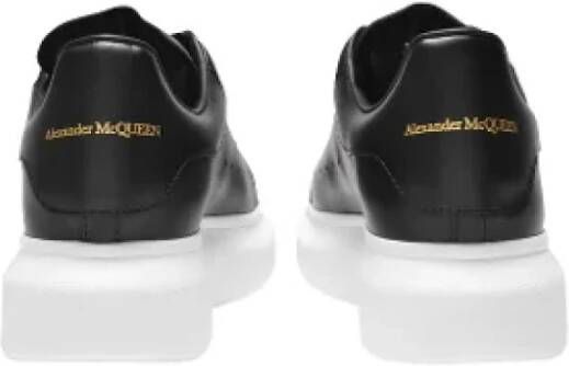 alexander mcqueen Leather sneakers Black Dames