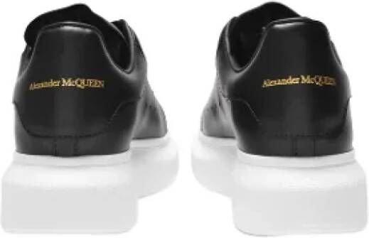 alexander mcqueen Leather sneakers Black Dames