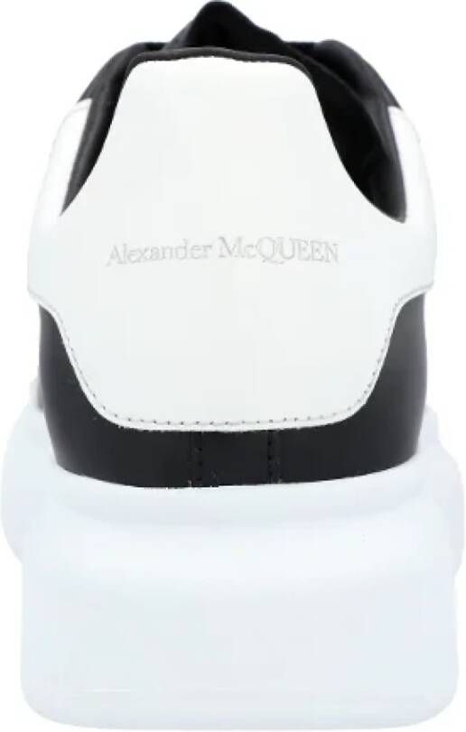 alexander mcqueen Leather sneakers Black Dames