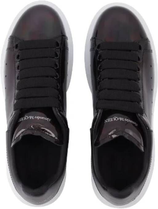 alexander mcqueen Leather sneakers Black Dames