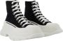 Alexander mcqueen Leather sneakers Black Dames - Thumbnail 2