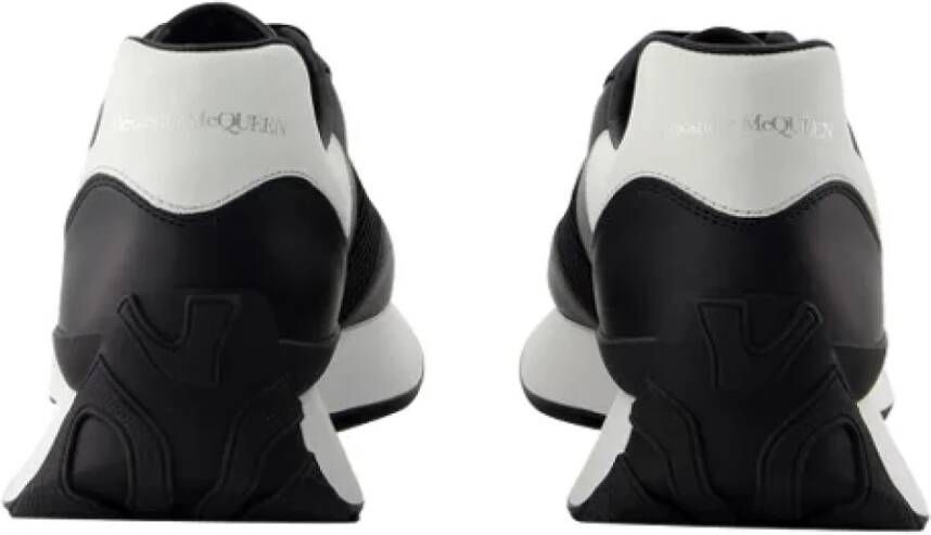 alexander mcqueen Leather sneakers Black Heren