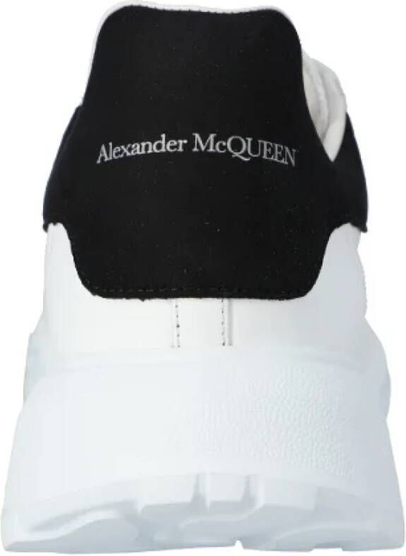 alexander mcqueen Leather sneakers Black Heren