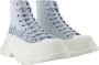 Alexander mcqueen Leather sneakers Blue Dames - Thumbnail 2