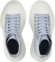 Alexander mcqueen Leather sneakers Blue Dames - Thumbnail 4