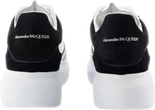 alexander mcqueen Leather sneakers Gray Dames