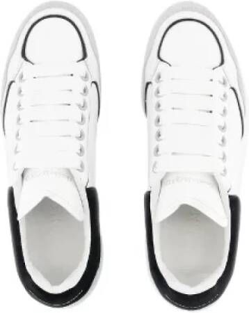 alexander mcqueen Leather sneakers Gray Dames