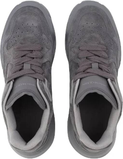 alexander mcqueen Leather sneakers Gray Heren