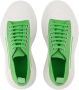 Alexander mcqueen Leather sneakers Green Dames - Thumbnail 4