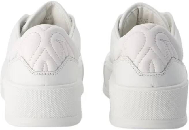 alexander mcqueen Leather sneakers White Dames