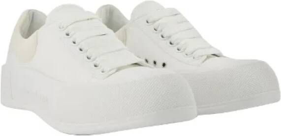 alexander mcqueen Leather sneakers White Dames