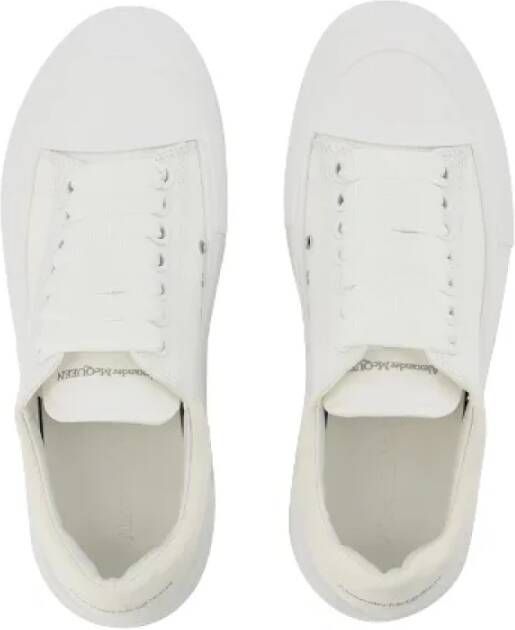 alexander mcqueen Leather sneakers White Dames