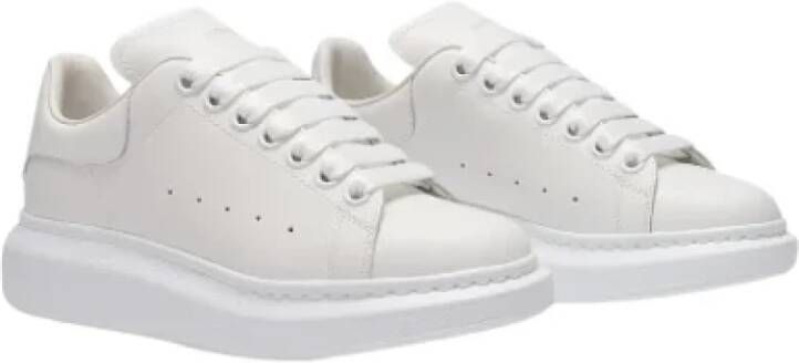 alexander mcqueen Leather sneakers White Dames