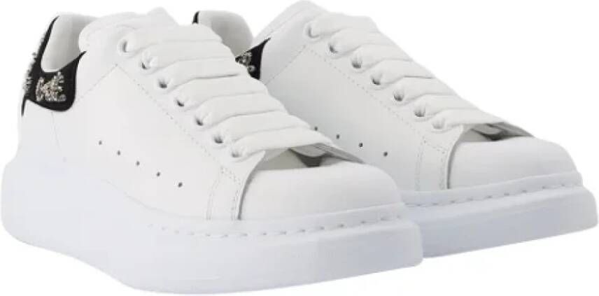 alexander mcqueen Leather sneakers White Dames